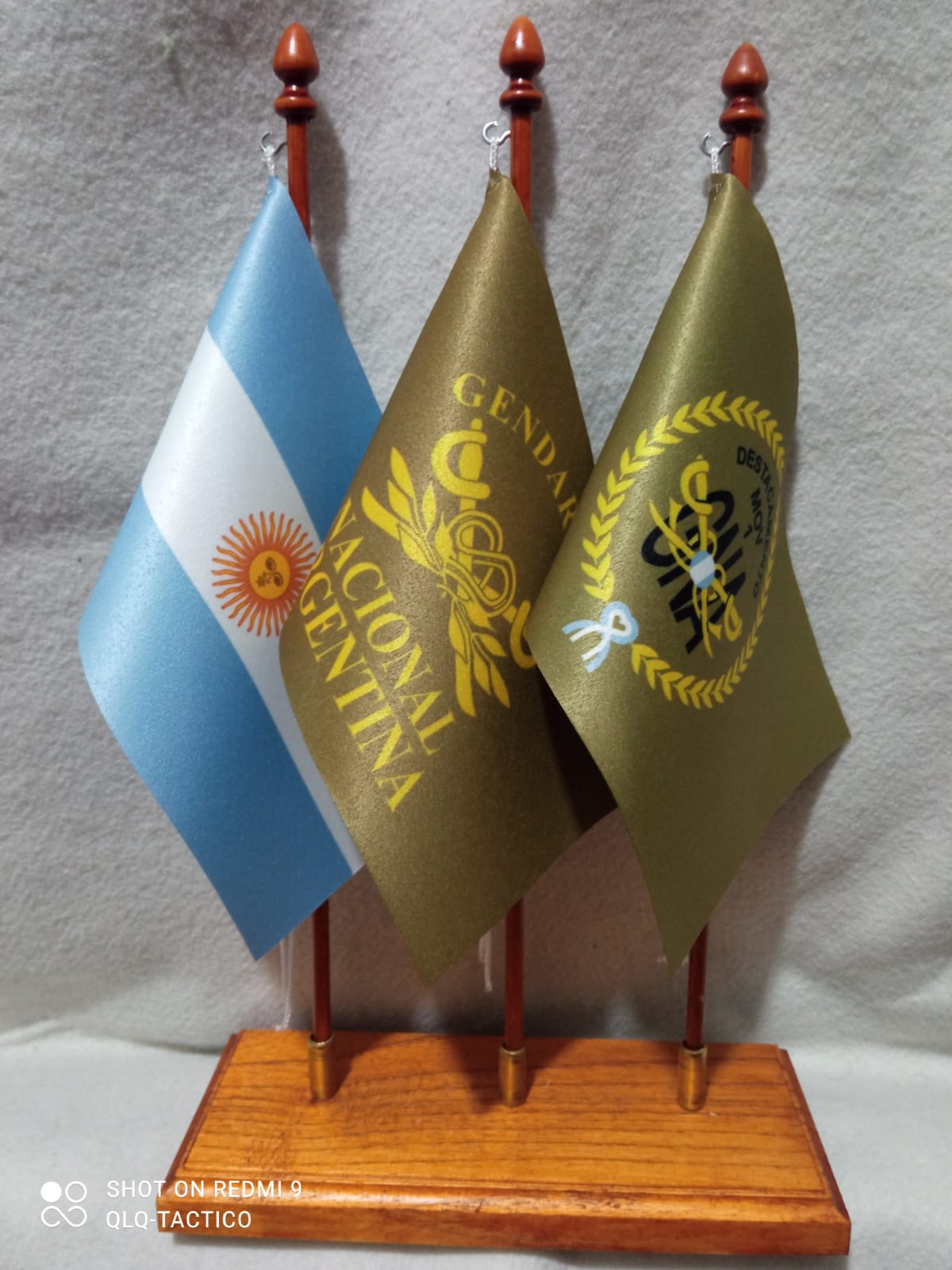 Mástil Bandera Argentina 35 cm