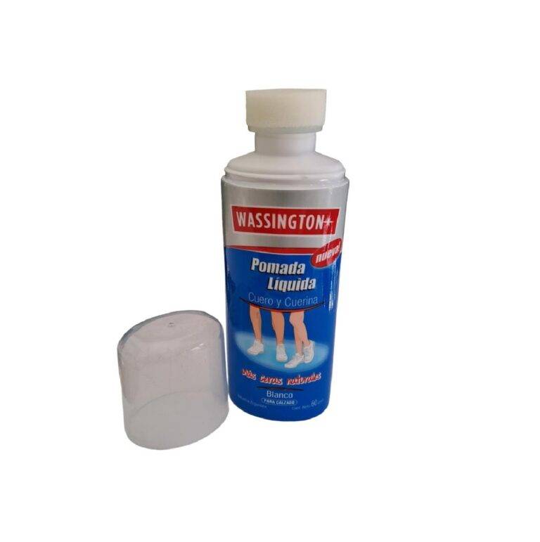 Pomada Liquida Wassington Blanca Cuero Y Cuerina QLQ Táctico